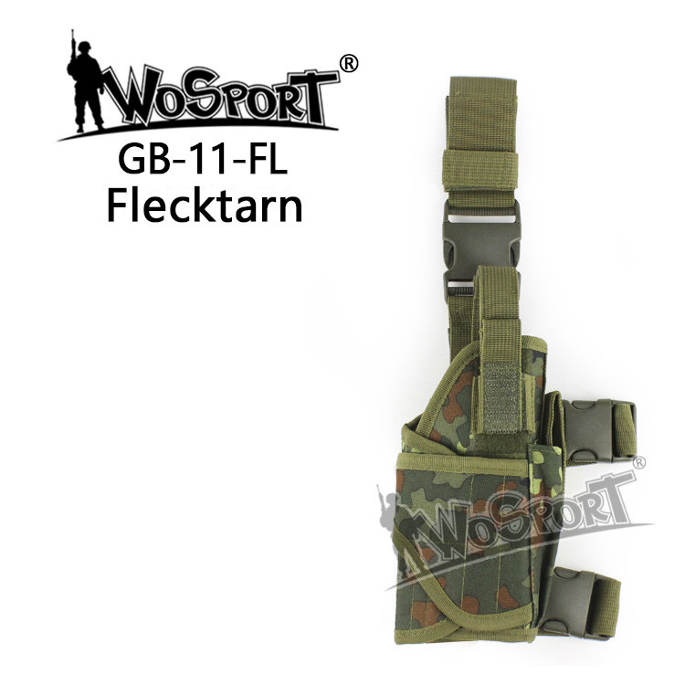 WST Universal Leg Holster TORNADO, Right-Handed - Flecktarn OD-A-WOSP30-FT asgbox.pl WST Universal Leg Holster TORNADO, Right-Handed - Flecktarn