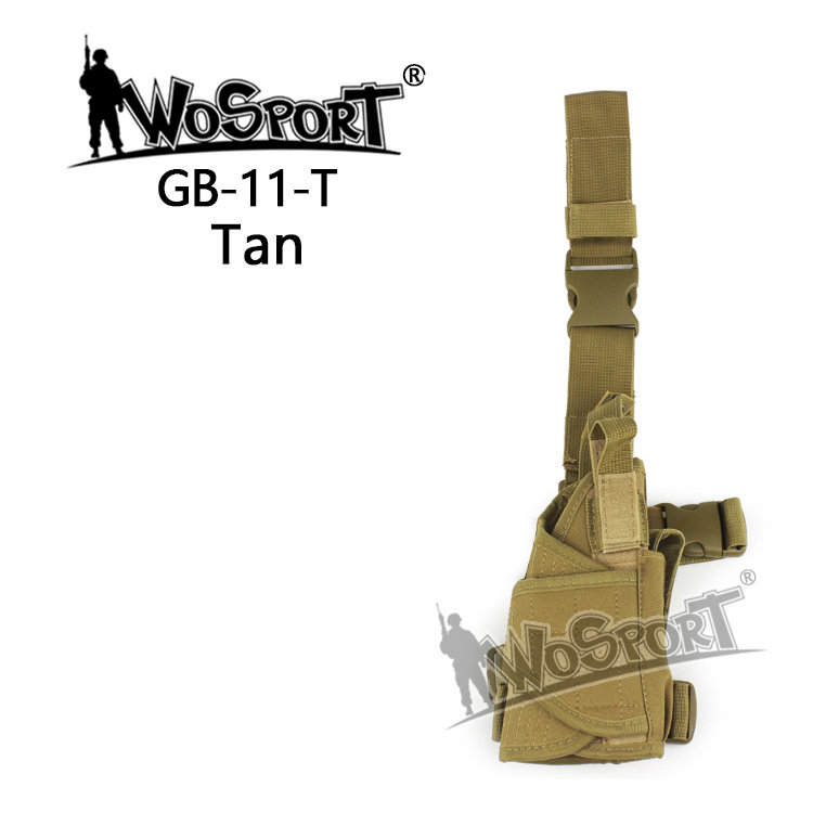 WST Universal Leg Holster TORNADO, Right-Handed - Coyote OD-A-WOSP30-TAN asgbox.pl WST Universal Leg Holster TORNADO, Right-Handed - Coyote