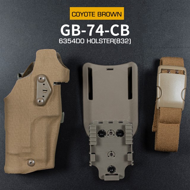 WST Holster 6354 DO for G-series 17 with X300 Flashlight - Coyote OD-A-WOSP141-COY asgbox.pl WST Holster 6354 DO for G-series 17 with X300 Flashlight - Coyote