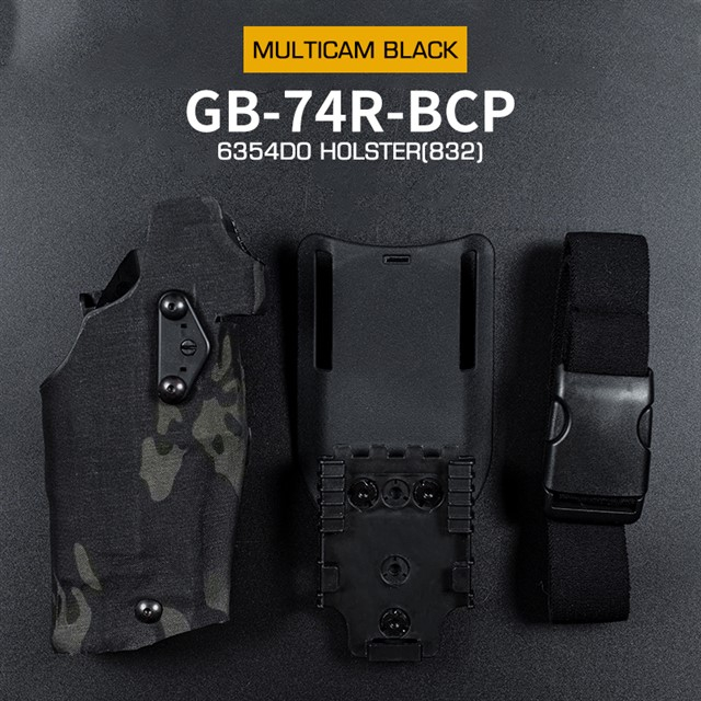 WST Holster 6354 DO for G-series 17 with X300 Flashlight - MC Black OD-A-WOSP141-BMC asgbox.pl WST Holster 6354 DO for G-series 17 with X300 Flashlight - MC Black