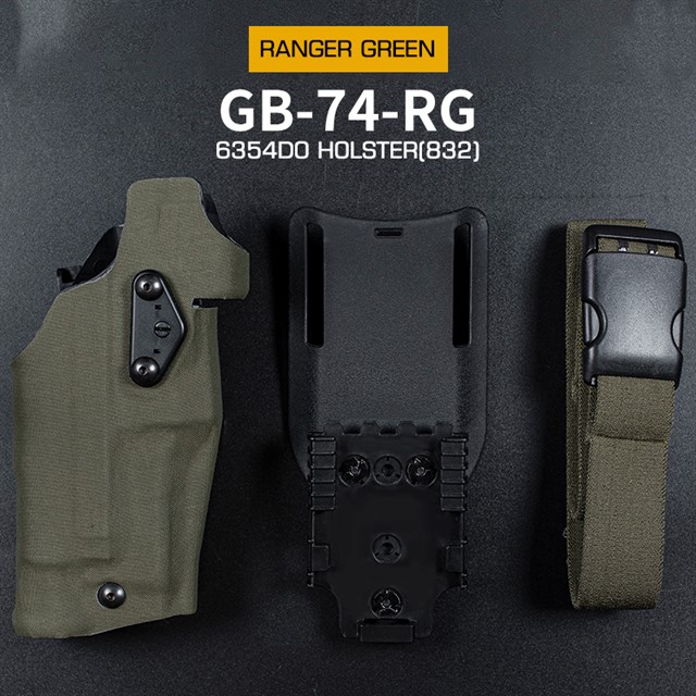 WST Holster 6354 DO for Glock 17 with X300 Flashlight - Ranger Green OD-A-WOSP141-RG asgbox.pl WST Holster 6354 DO for Glock 17 with X300 Flashlight - Ranger Green