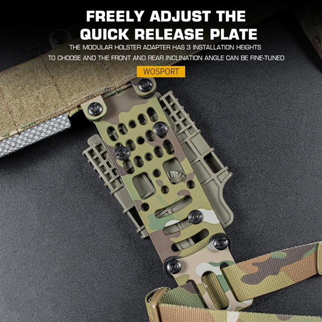WST Modular Aluminium Holster Platform - MC OD-A-WOSP142-MC asgbox.pl WST Modular Aluminium Holster Platform - MC - obrazek 3