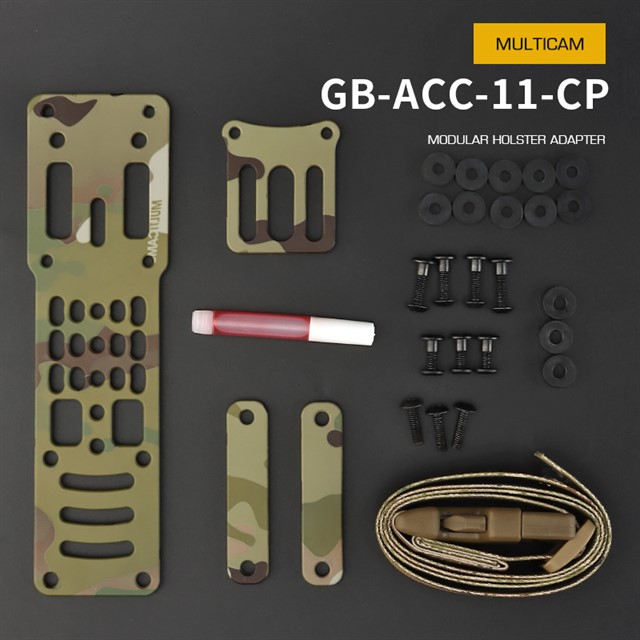 WST Modular Aluminium Holster Platform - MC OD-A-WOSP142-MC asgbox.pl WST Modular Aluminium Holster Platform - MC