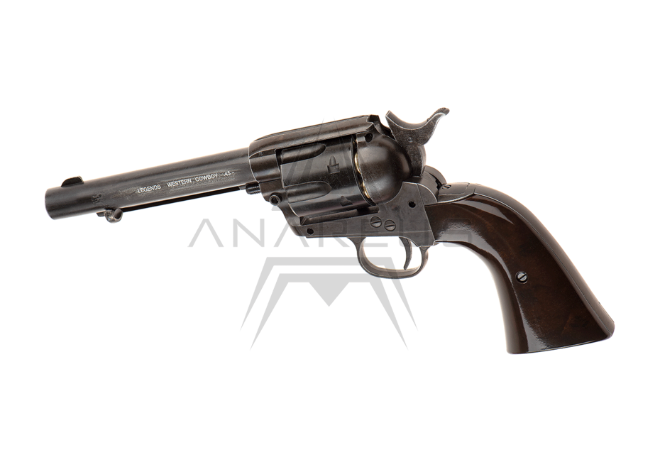 WG Legends Western Cowboy CO2 Revolver - Antique OD-A-LEG001 asgbox.pl WG Legends Western Cowboy CO2 Revolver - Antique - obrazek 2