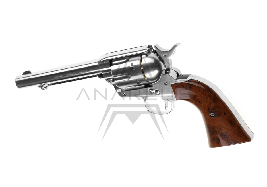 WG Legends Western Cowboy CO2 Revolver - Nickel OD-A-LEG002 asgbox.pl WG Legends Western Cowboy CO2 Revolver - Nickel - obrazek 2