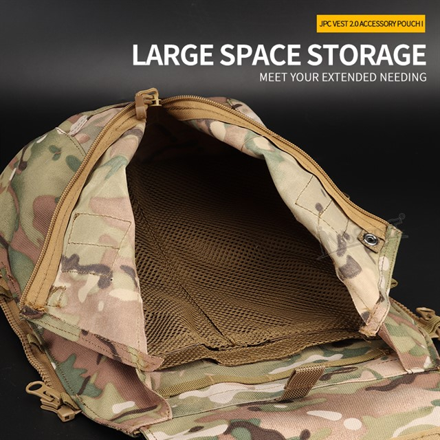 JPC vest 2.0 Accessory Bag I - Grey OD-A-WOSP57-GR asgbox.pl JPC vest 2.0 Accessory Bag I - Grey - obrazek 3