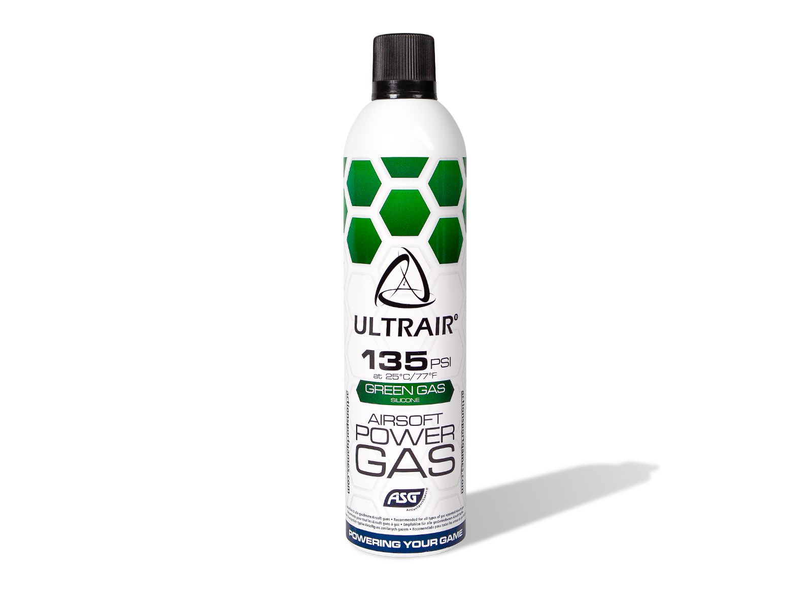 ASG ULTRAIR Green Power Gas with Silicon (135 PSI) - 570 ml OD-A-UAIR-GRN-1 asgbox.pl ASG ULTRAIR Green Power Gas with Silicon (135 PSI) - 570 ml