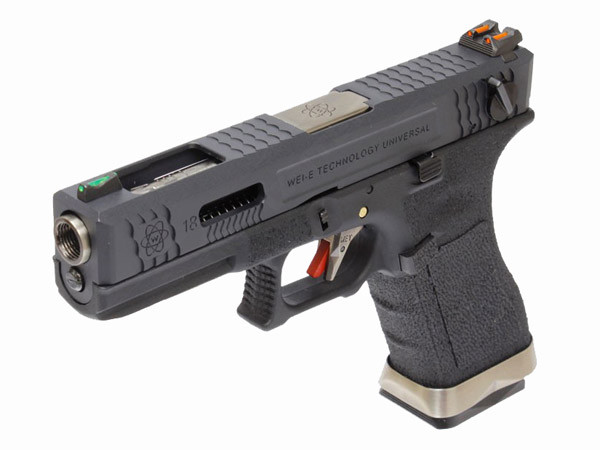 WE GBB Gas Pistol R18C Gen4 T5 Custom - Black OD-A-WE00260 asgbox.pl WE GBB Gas Pistol R18C Gen4 T5 Custom - Black - obrazek 4