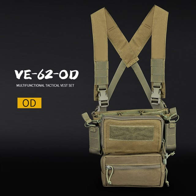 WST Tactical Chest Rig D3-TMVS - Olive Drab OD-A-WOSP170-OD asgbox.pl WST Tactical Chest Rig D3-TMVS - Olive Drab