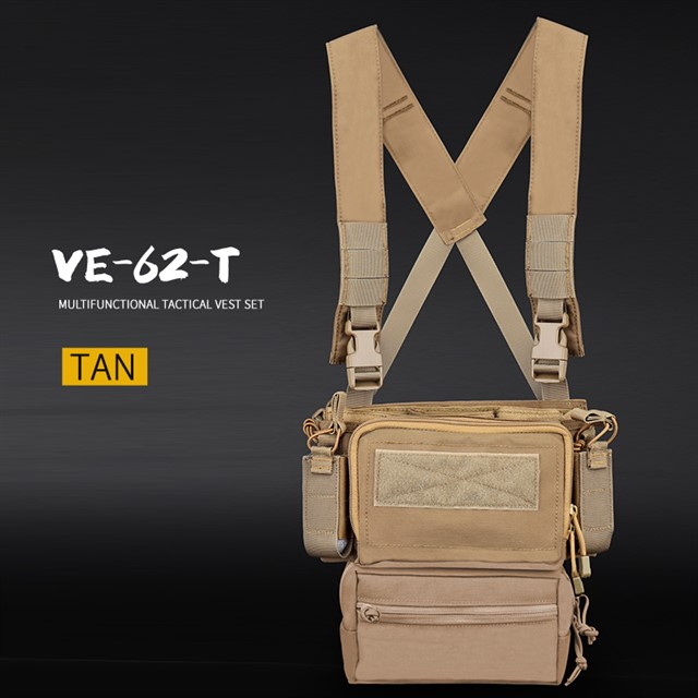 WST Tactical Chest Rig D3-TMVS - Coyote OD-A-WOSP170-COY asgbox.pl WST Tactical Chest Rig D3-TMVS - Coyote