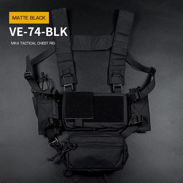 WST Tactical Micro Chest Rig MK4 - Black OD-A-WOSP174-BK asgbox.pl WST Tactical Micro Chest Rig MK4 - Black