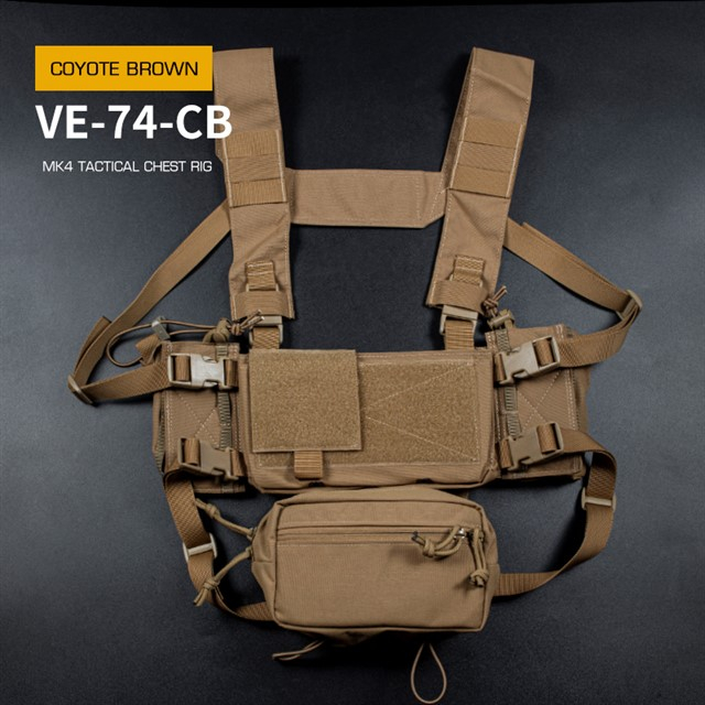WST Tactical Micro Chest Rig MK4 - Coyote OD-A-WOSP174-COY asgbox.pl WST Tactical Micro Chest Rig MK4 - Coyote