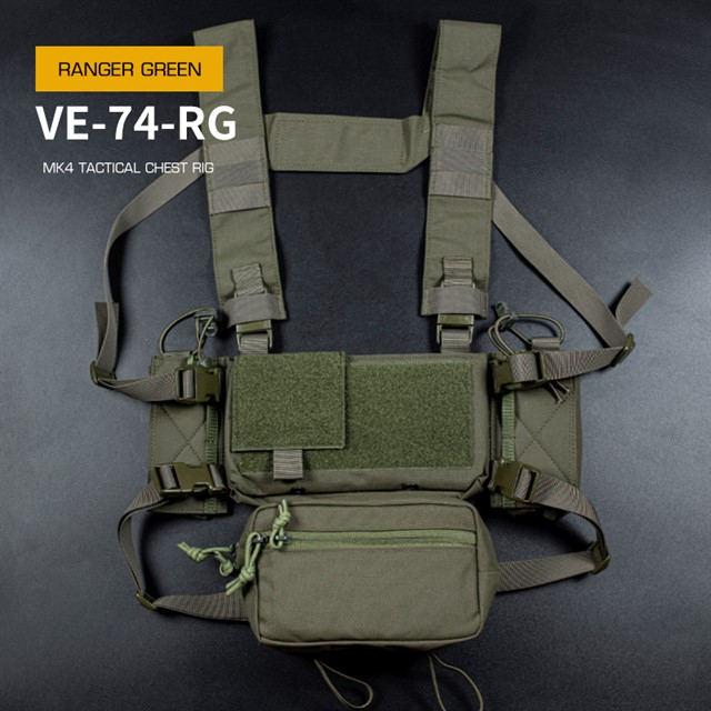 WST Tactical Micro Chest Rig MK4 - Ranger Green OD-A-WOSP174-RG asgbox.pl WST Tactical Micro Chest Rig MK4 - Ranger Green