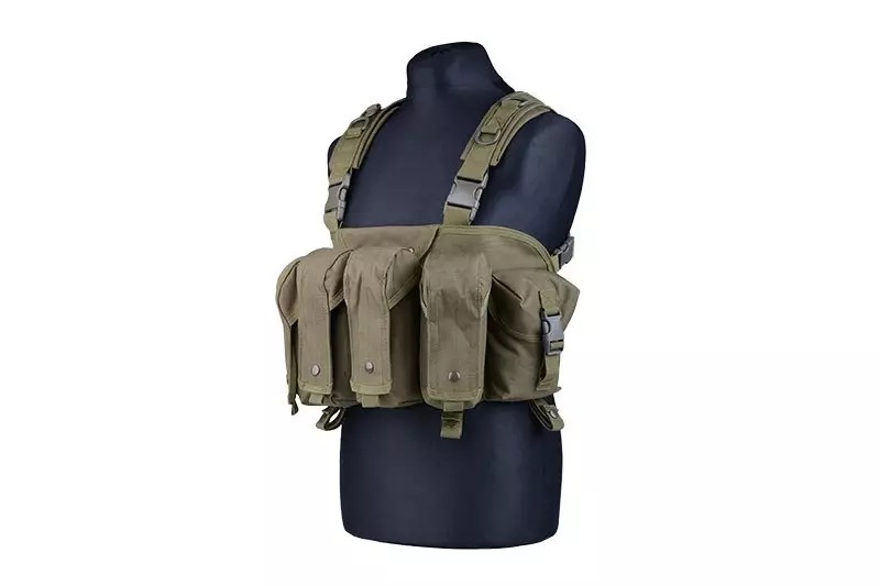 Commando Chest Tactical Vest – Olive Drab OD-A-GFC046-OD asgbox.pl Commando Chest Tactical Vest – Olive Drab