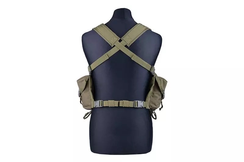 Commando Chest Tactical Vest – Olive Drab OD-A-GFC046-OD asgbox.pl Commando Chest Tactical Vest – Olive Drab - obrazek 4