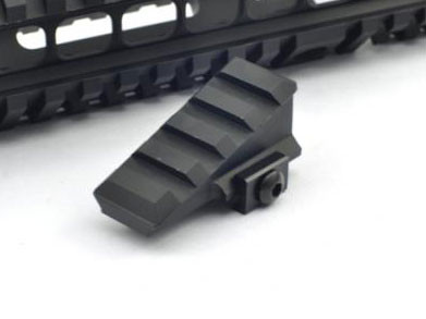 FMA 45° Angled RIS Rail Adapter - Black