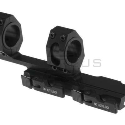 Tactical Top Rail Extended Mount Base 25.4mm / 30mm - Black
