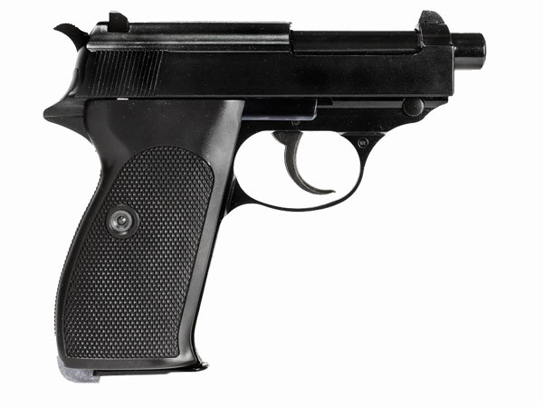 WE GBB Pistol P38K (P010S) with Silencer - Black OD-A-WE00264 asgbox.pl WE GBB Pistol P38K (P010S) with Silencer - Black - obrazek 2