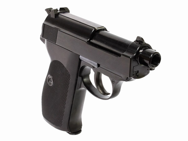 WE GBB Pistol P38K (P010S) with Silencer - Black OD-A-WE00264 asgbox.pl WE GBB Pistol P38K (P010S) with Silencer - Black - obrazek 4