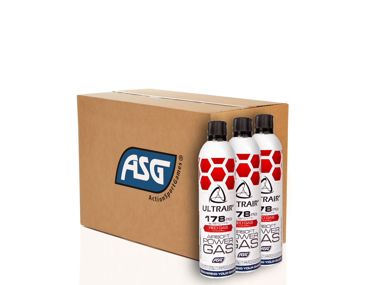 ASG plyn ULTRAIR Red Power Gas (178 PSI) - 570 ml (36 Pieces) OD-A-UAIR-RED-36 asgbox.pl ASG plyn ULTRAIR Red Power Gas (178 PSI) - 570 ml (36 Pieces)