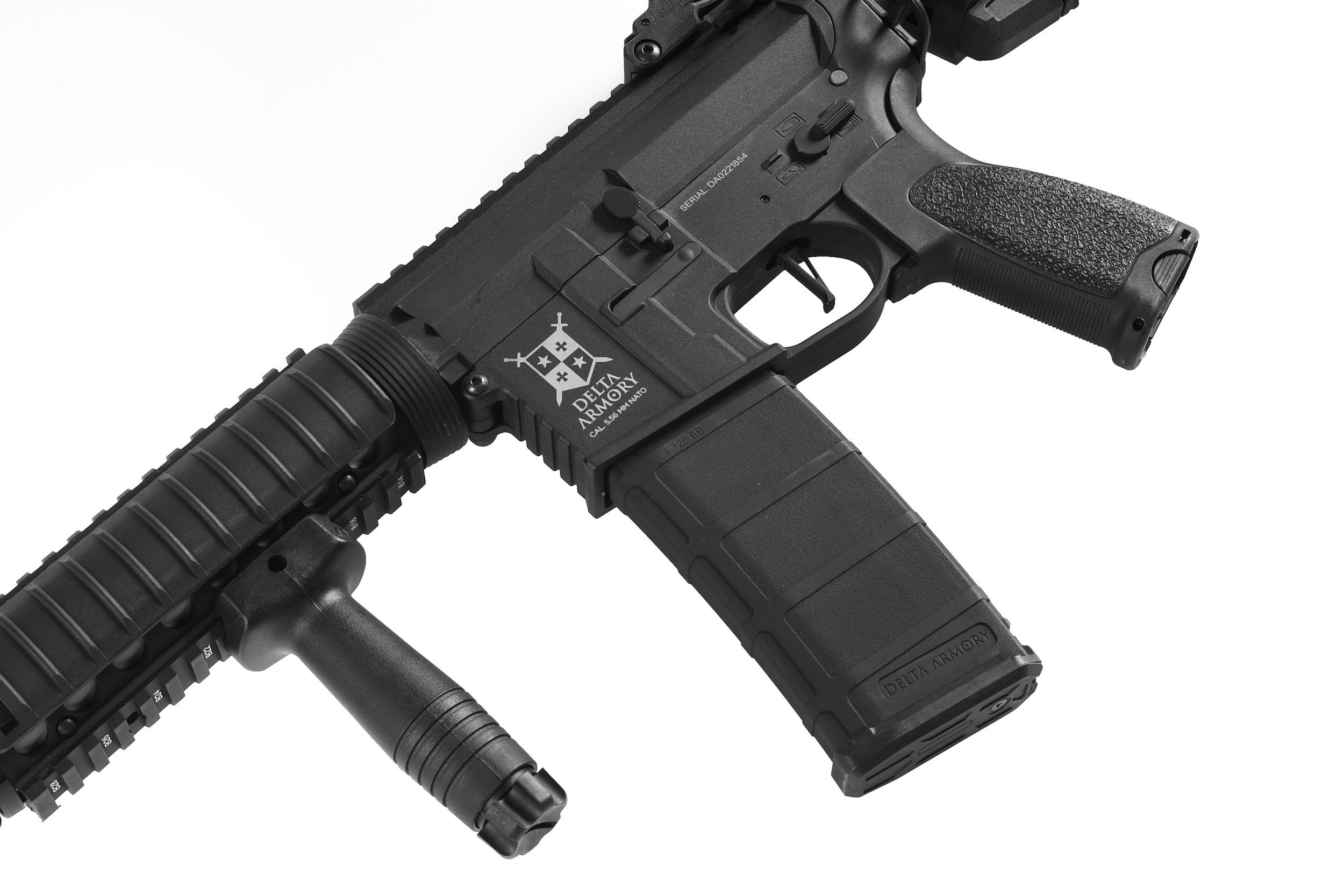Delta Armory M4 CQB-R BRAVO - Black OD-A-DA014-BK asgbox.pl Delta Armory M4 CQB-R BRAVO - Black - obrazek 3