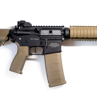 Alternative view of Delta Armory M4 CQB-R BRAVO - Black/Tan