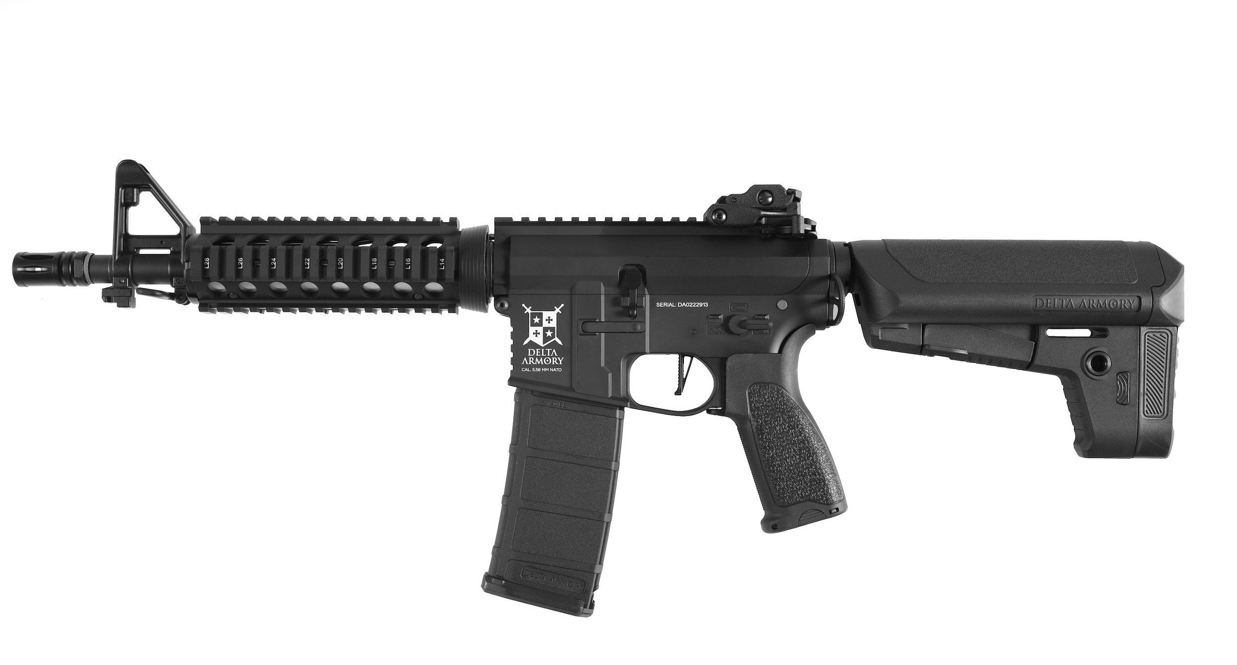 Delta Armory M4 CQB-R ALPHA - Black OD-A-DA015-BK asgbox.pl Delta Armory M4 CQB-R ALPHA - Black