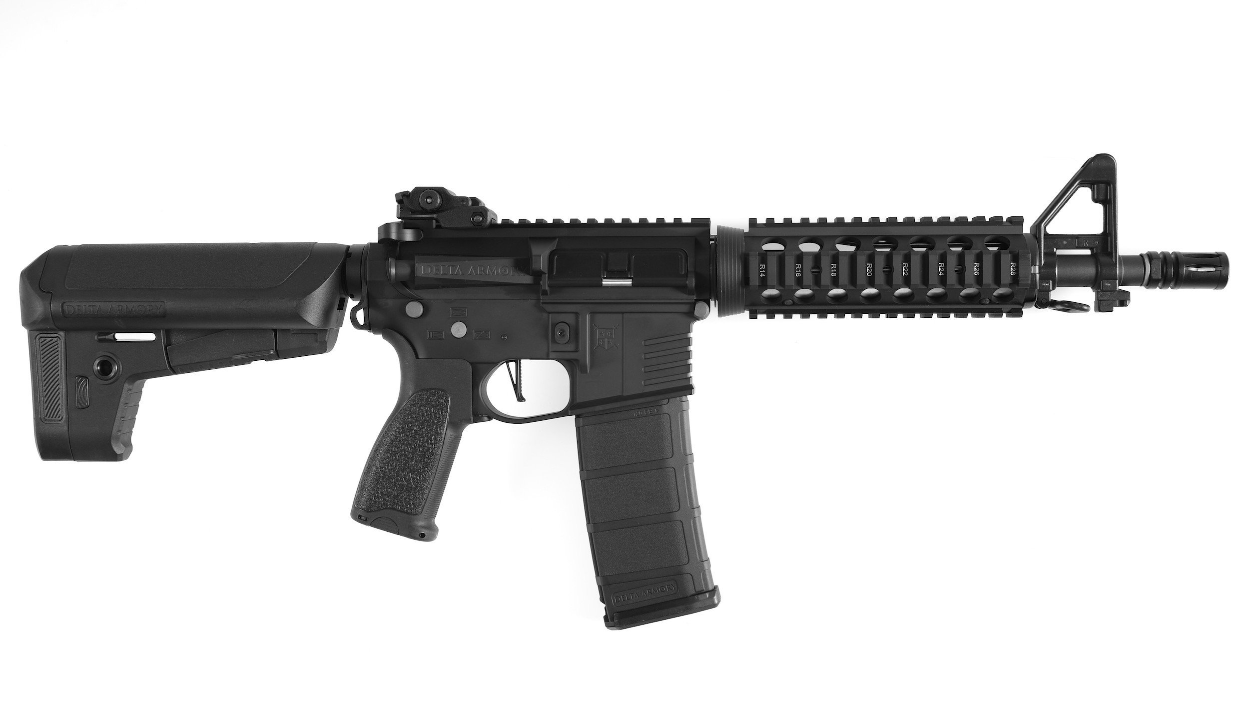 Delta Armory M4 CQB-R ALPHA - Black OD-A-DA015-BK asgbox.pl Delta Armory M4 CQB-R ALPHA - Black - obrazek 2