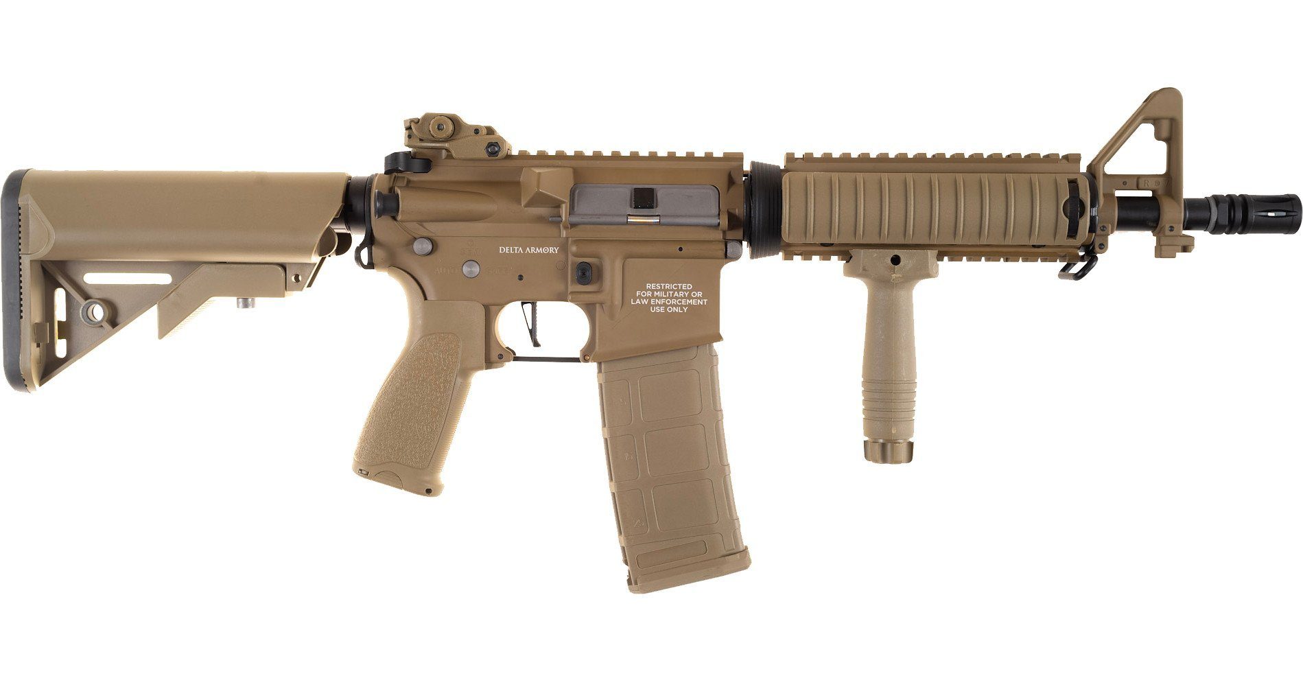 Delta Armory M4 CQB-R ALPHA - Tan OD-A-DA015-TAN asgbox.pl Delta Armory M4 CQB-R ALPHA - Tan - obrazek 2