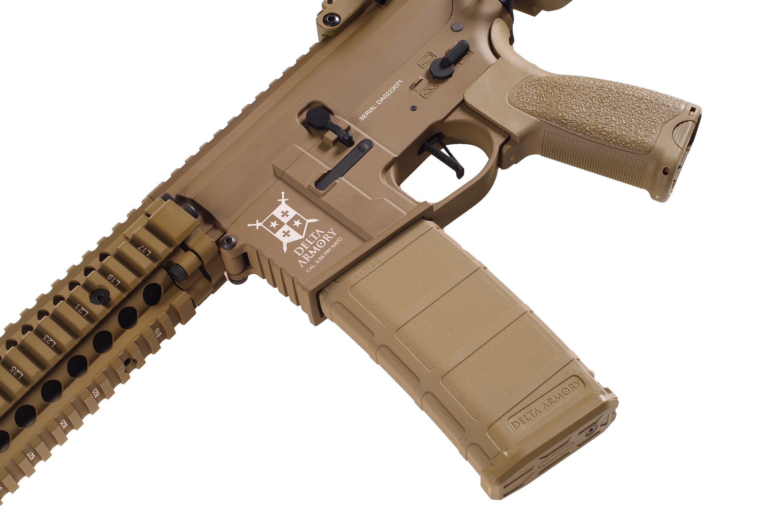 Delta Armory MK18 ALPHA - Tan OD-A-DA017-TAN asgbox.pl Delta Armory MK18 ALPHA - Tan - obrazek 3