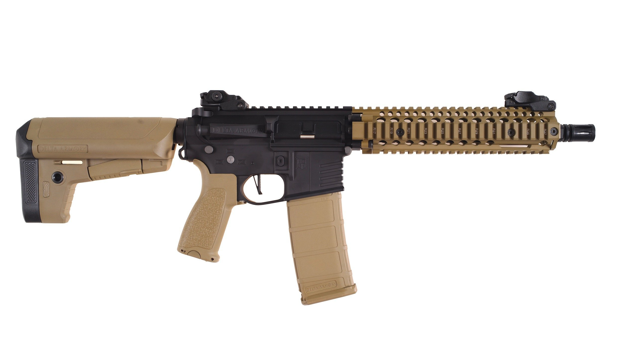 Delta Armory MK18 ALPHA - Black/Tan OD-A-DA017-BKTAN asgbox.pl Delta Armory MK18 ALPHA - Black/Tan - obrazek 2