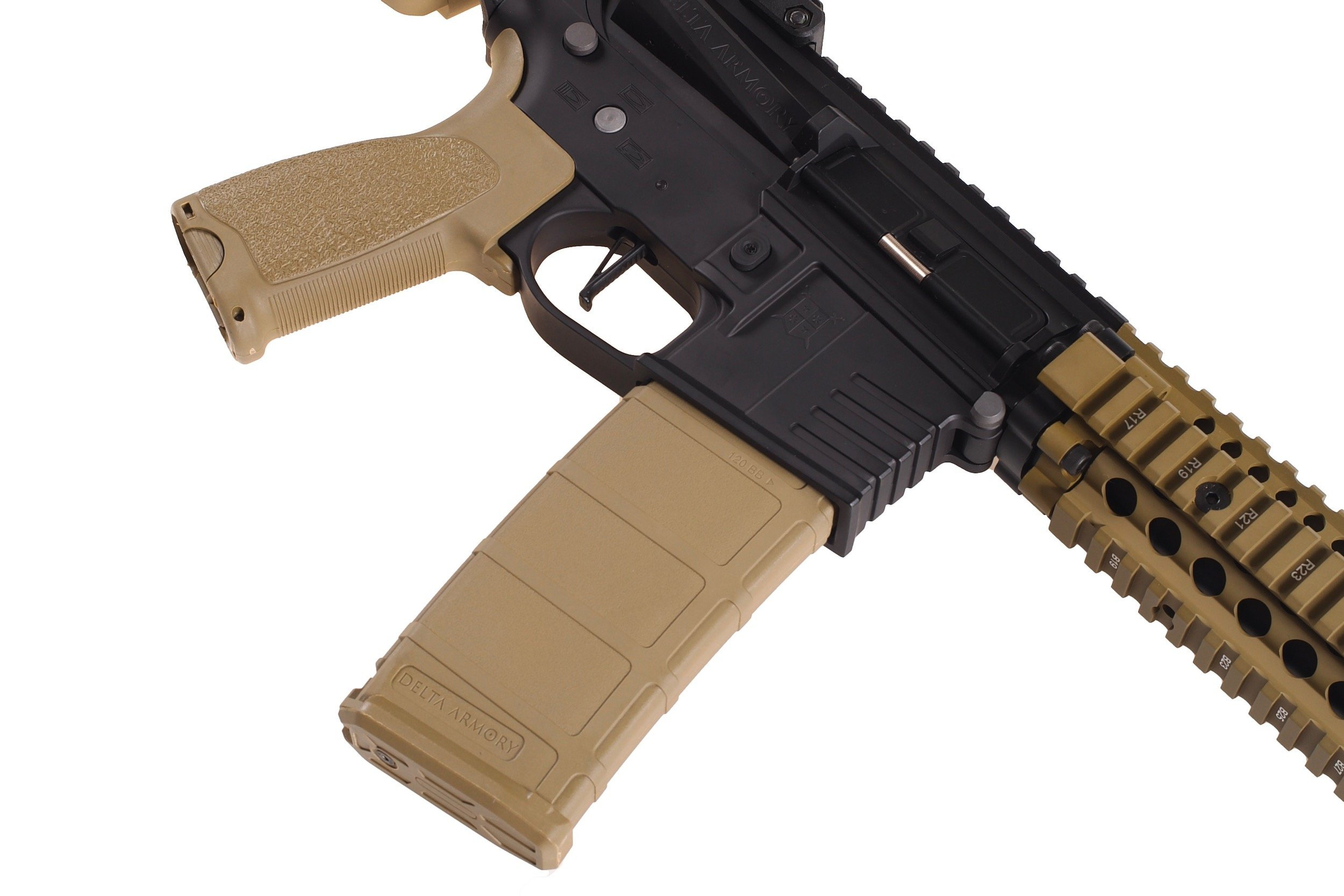Delta Armory MK18 ALPHA - Black/Tan OD-A-DA017-BKTAN asgbox.pl Delta Armory MK18 ALPHA - Black/Tan - obrazek 4