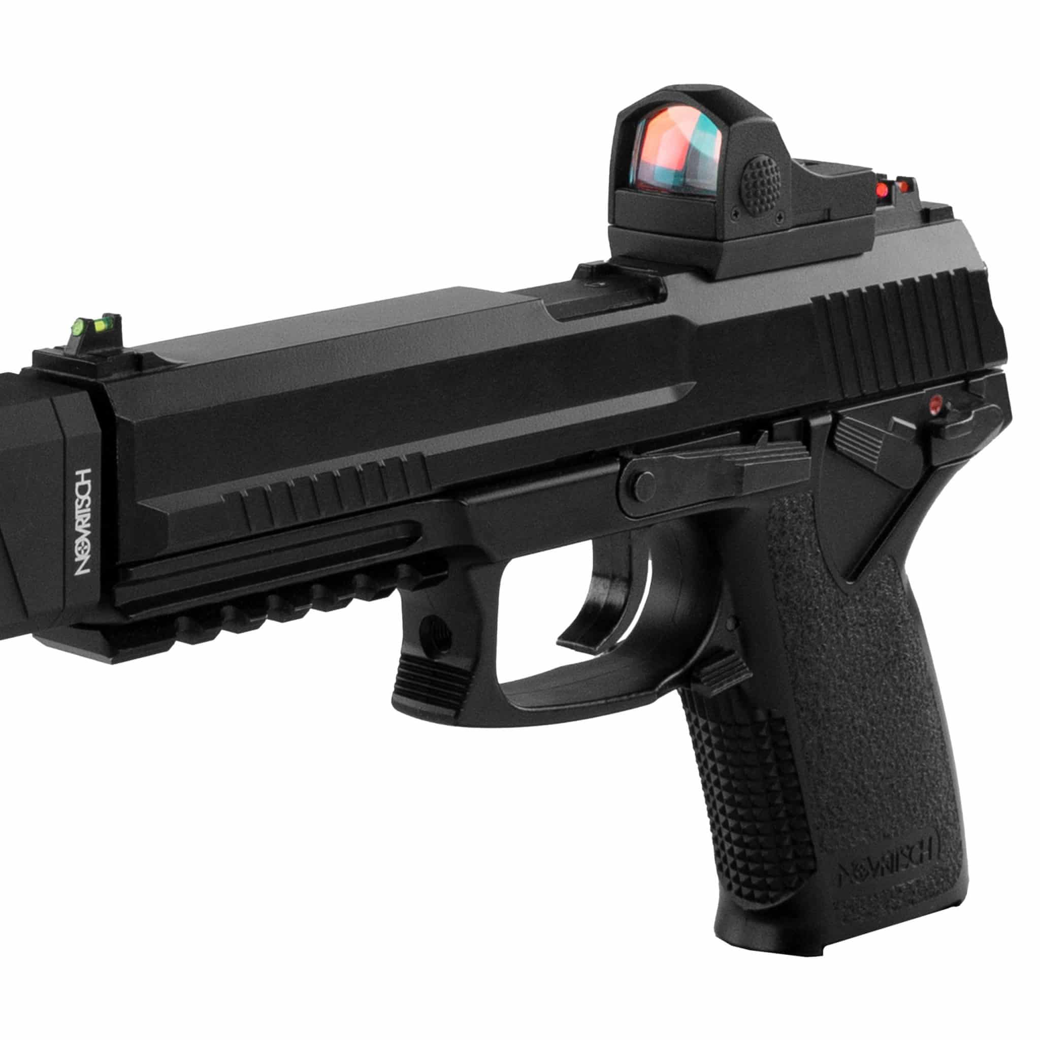 Novritsch MICRO V2 Red Dot Mount Plate for SSX23 Pistol - Black OD-A-NOVRITSCH125-BK asgbox.pl Novritsch MICRO V2 Red Dot Mount Plate for SSX23 Pistol - Black - obrazek 3