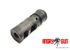 Angry Gun QD Muzzle Brake SOCOM556 TYPE-A (Full Markings), 14- mm (CCW) - Black OD-A-AGS556TA-CCW asgbox.pl Angry Gun QD Muzzle Brake SOCOM556 TYPE-A (Full Markings), 14- mm (CCW) - Black - obrazek 3