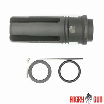 Angry Gun QD Flash Hider SOCOM556 PRONG TYPE 4 (Full Markings), 14-mm (CCW) - Black OD-A-AGS4FH-CCW asgbox.pl Angry Gun QD Flash Hider SOCOM556 PRONG TYPE 4 (Full Markings), 14-mm (CCW) - Black - obrazek 4
