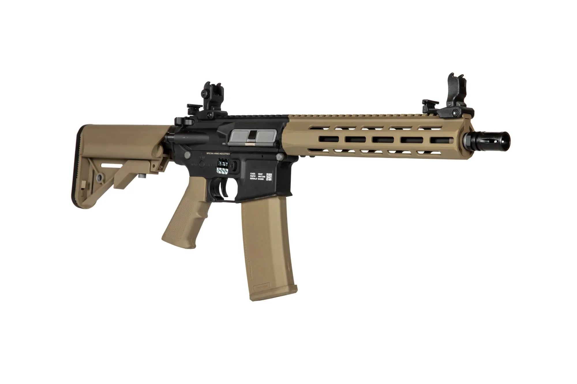 SA M4 Carbine M-LOK (SA-F03 FLEX(TM) Gen2) - Black / Tan OD-A-SPARMS186-TAN asgbox.pl SA M4 Carbine M-LOK (SA-F03 FLEX(TM) Gen2) - Black / Tan - obrazek 4