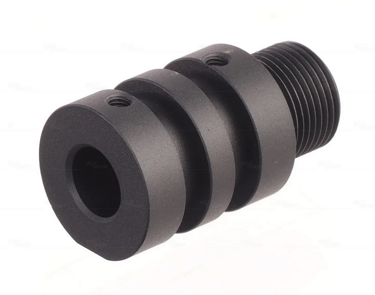 AA Silencer Adapter (14- mm CCW) for AAP-01C - Black OD-A-U01-029 asgbox.pl AA Silencer Adapter (14- mm CCW) for AAP-01C - Black - obrazek 3