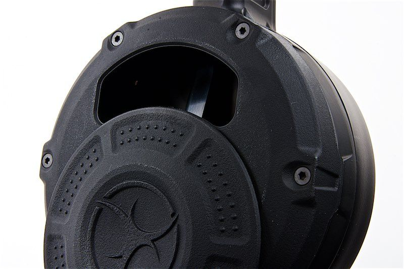 AA Drum Magazine for AAP-01 and G-series GBB, 350 BBs - Black OD-A-U01-026 asgbox.pl AA Drum Magazine for AAP-01 and G-series GBB, 350 BBs - Black - obrazek 5