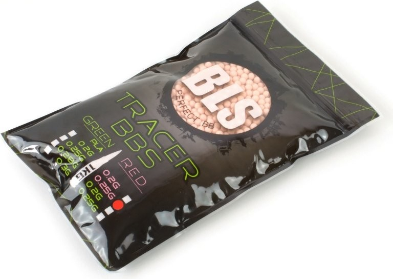 BLS Tracer pellets 0,20g, 5000 BBS - Red Illuminating OD-A-1KG-TR20R asgbox.pl BLS Tracer pellets 0,20g, 5000 BBS - Red Illuminating