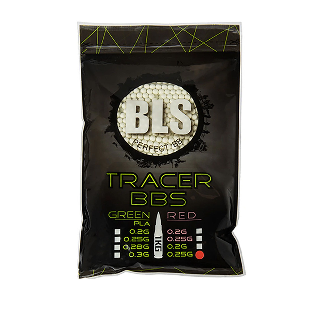 BLS Tracer pellets 0,25g, 4000 BBs - Green Illuminating OD-A-1KG-TR25G asgbox.pl BLS Tracer pellets 0,25g, 4000 BBs - Green Illuminating