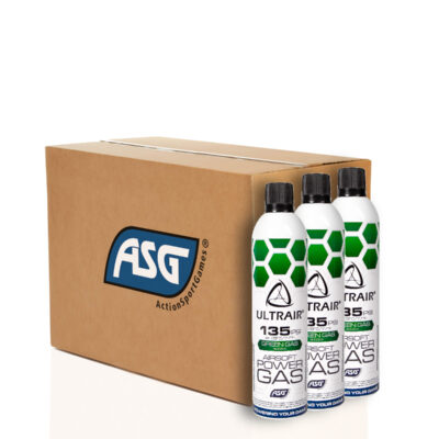 ASG ULTRAIR Green Power Gas with Silicon (135 PSI) - 570 ml (36 Pieces)