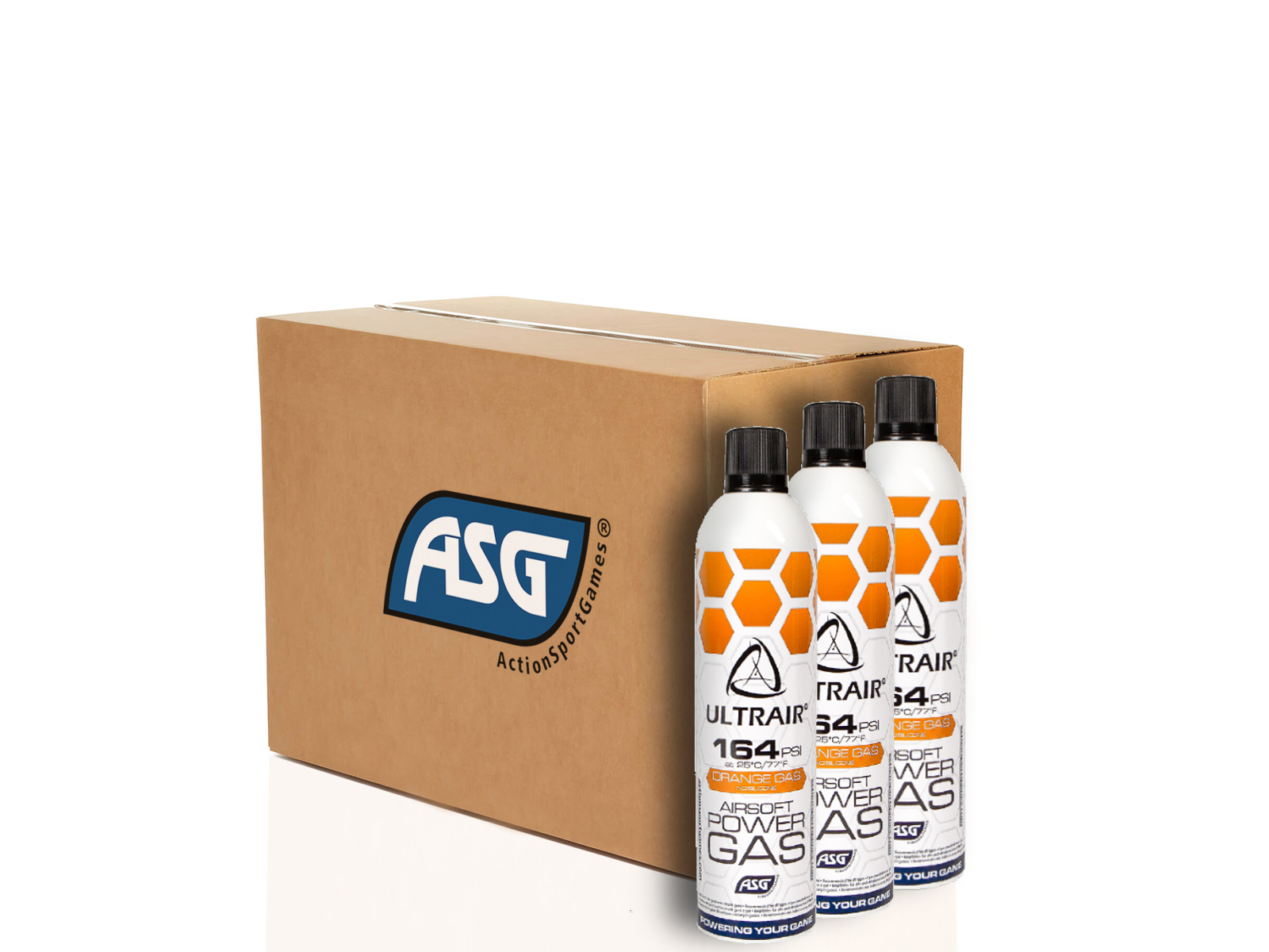 ASG ULTRAIR Orange Power Gas (164 PSI) - 570 ml (36 Pieces) OD-A-UAIR-ORG-36 asgbox.pl ASG ULTRAIR Orange Power Gas (164 PSI) - 570 ml (36 Pieces)