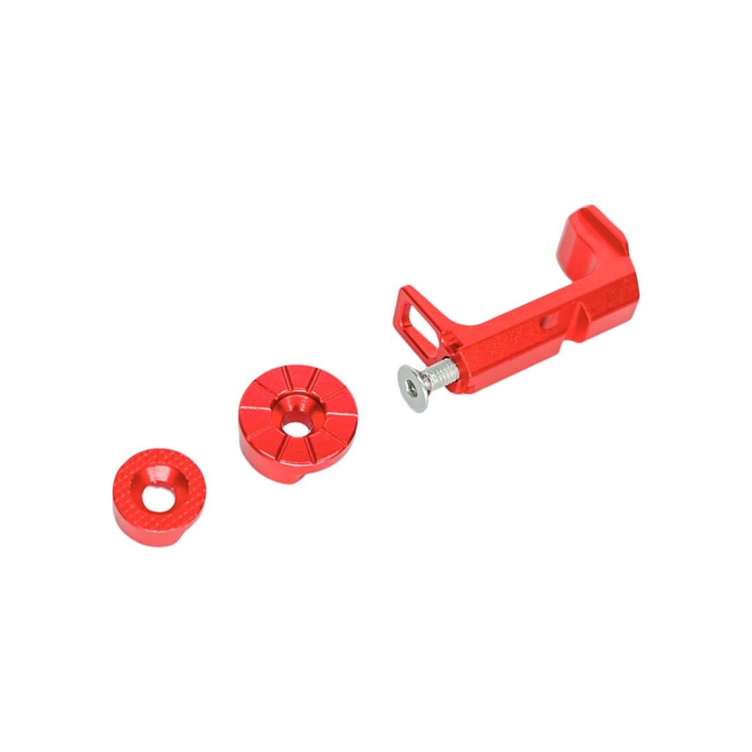 CTM FUKU-2 CNC extended Mag Release for AAP01 - Red OD-A-CTM0034-RED asgbox.pl CTM FUKU-2 CNC extended Mag Release for AAP01 - Red