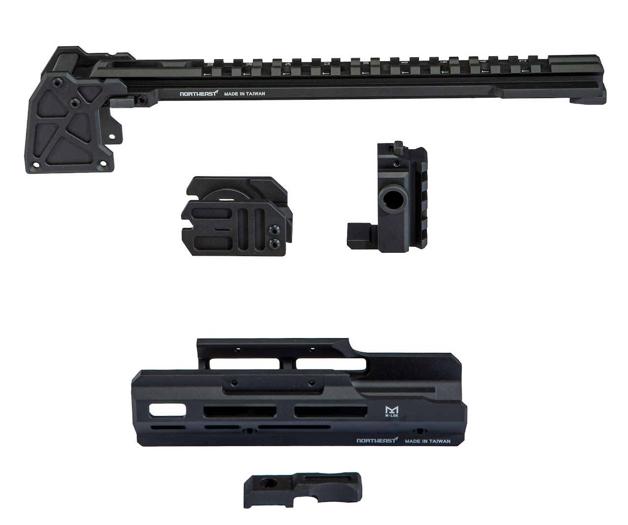 Modernized Tactical Platform for MP2A1/UZI - GBB OD-A-NORTH016 asgbox.pl Modernized Tactical Platform for MP2A1/UZI - GBB - obrazek 2
