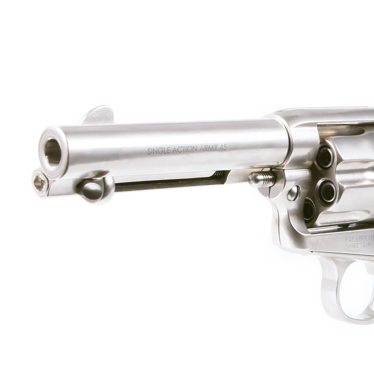King Arms SAA .45 Peacemaker Revolver S 4" (Silver) - ver.2 OD-A-KARMS314 asgbox.pl King Arms SAA .45 Peacemaker Revolver S 4" (Silver) - ver.2 - obrazek 3