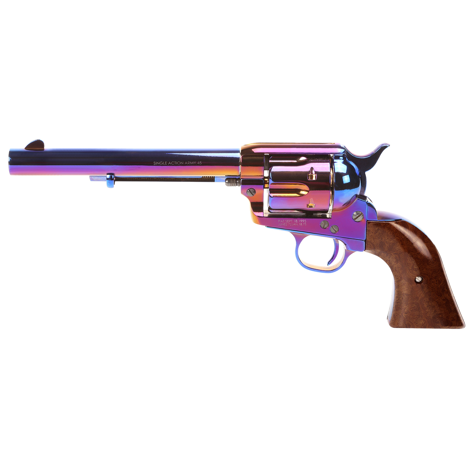 King Arms SAA .45 Peacemaker Revolver M 6" (Bluing) - ver.2 OD-A-KARMS312 asgbox.pl King Arms SAA .45 Peacemaker Revolver M 6" (Bluing) - ver.2