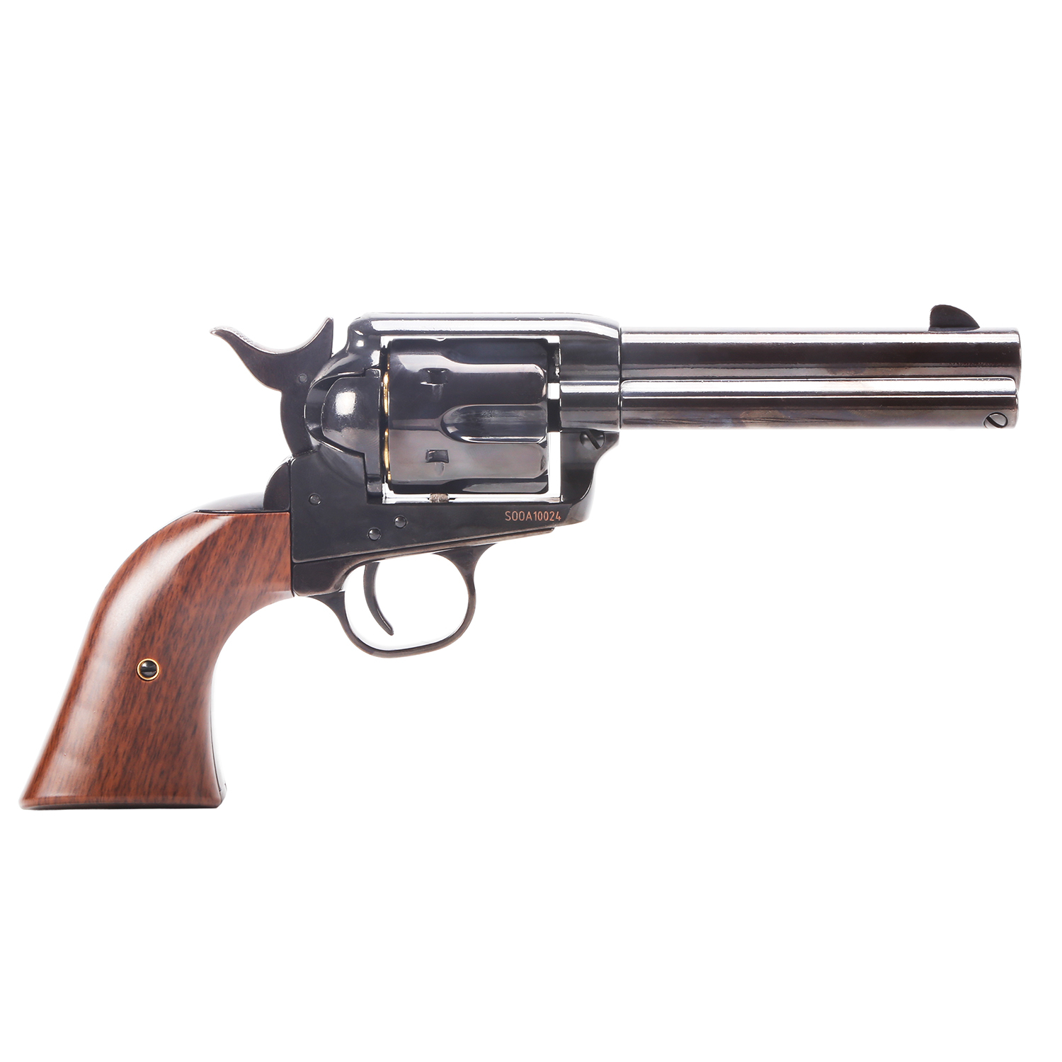 King Arms SAA .45 Peacemaker Revolver S 4" (Electroplating Black) - ver.2 OD-A-KARMS313 asgbox.pl King Arms SAA .45 Peacemaker Revolver S 4" (Electroplating Black) - ver.2 - obrazek 2