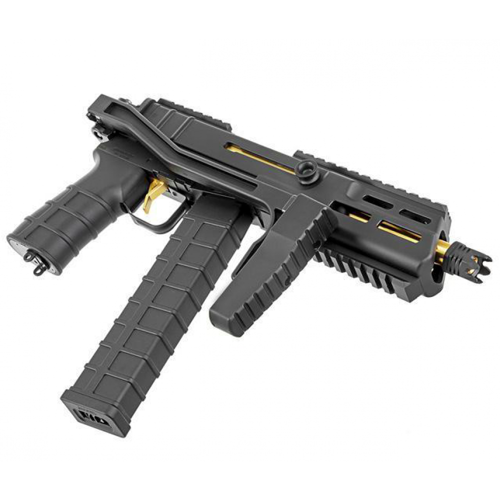 TM Electric AEP Submachine Gun Scorpion Mod.M - Black/Gold OD-A-EM00082 asgbox.pl TM Electric AEP Submachine Gun Scorpion Mod.M - Black/Gold - obrazek 3