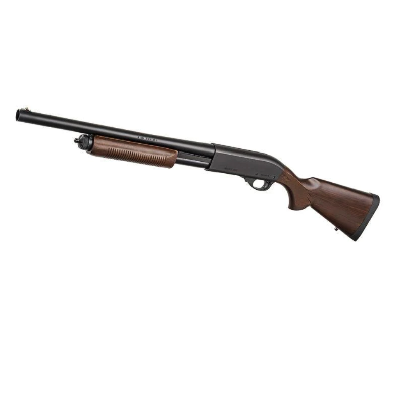 TM Gas GNB Shotgun M870 Tactical, 3/6 Shots - Black/Imitation Wood OD-A-PM10019 asgbox.pl TM Gas GNB Shotgun M870 Tactical, 3/6 Shots - Black/Imitation Wood - obrazek 2