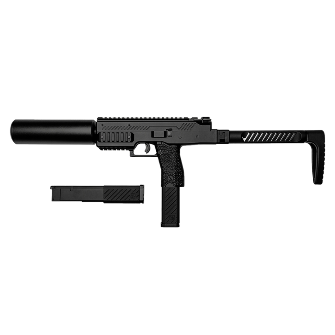 VORSK VMP-1X GBB SMG with Silencer - Black OD-A-VORSK18-BK asgbox.pl VORSK VMP-1X GBB SMG with Silencer - Black